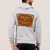 Gibbs' Regel 91 Hoodie (Rückseite)