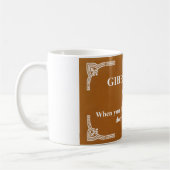 Gibbs' Regel 91 Kaffeetasse (Links)