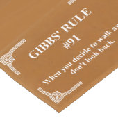 Gibbs' Regel 91 Kurzer Tischläufer (Ecke)