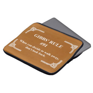 Gibbs' Regel 91 Laptopschutzhülle
