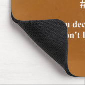 Gibbs' Regel 91 Mousepad (Ecke)