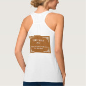 Gibbs' Regel 91 Tank Top (Rückseite)