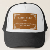 Gibbs' Regel 91 Truckerkappe (Vorderseite)