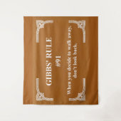 Gibbs' Regel 91 Wandteppich (Vorderseite)