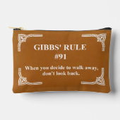 Gibbs' Regel 91 Zubehörtasche (Vorderseite)