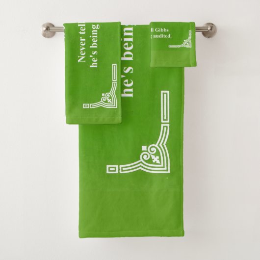 Gibbs' Regel 99 Badhandtuch Set (Insitu)