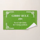 Gibbs' Regel 99 Badhandtuch Set (Handtuch)