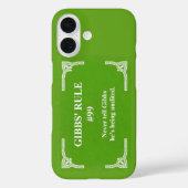 Gibbs' Regel 99 Case-Mate iPhone Hülle (Rückseite)