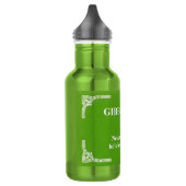 Gibbs' Regel 99 Edelstahlflasche (Links)