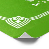 Gibbs' Regel #99 Poster (Ecke)