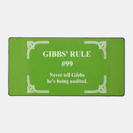 Gibbs' Regel 99 Schreibtischunterlage