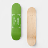 Gibbs' Regel 99 Skateboard (Vorderseite)
