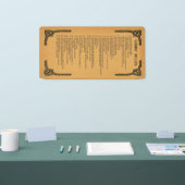 Gibbs' Regeln Banner (Messe)