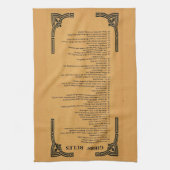 Gibbs' Regeln Geschirrtuch (Vertikal)