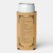 Gibbs' Regeln Selters Dosenkühler (Seltzer Vorderseite)