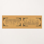 Gibbs' Regeln Yogamatte (Vorderseite (Horizontal))