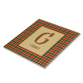 Gibbs Tartan Monogram G Fliese (Seite)