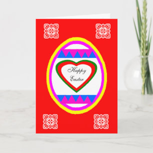 Gibney Happy Easter Egg Card Ihr Kopf gebeugt Feiertagskarte
