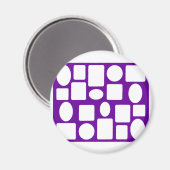 Gibney Ihre Fotos hier rahmen das MUSEUM Zazzle Magnet (Vorderseite/Rückseite)