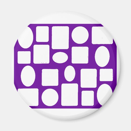 Gibney Ihre Fotos hier rahmen das MUSEUM Zazzle Magnet (Vorne)