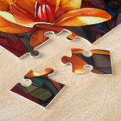 Gibraltar-Affe sitzt auf Felsen in Spanien Puzzle (Seite)