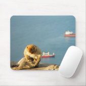 Gibraltar Barbary ape Mousepad (Mit Mouse)