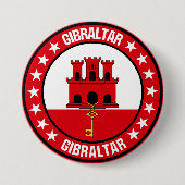 Gibraltar Button (Vorderseite)
