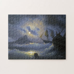 Gibraltar durch Meerblickwasser Nachtiwans Puzzle