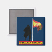 Gibraltar Espana Magnet (Vorderseite/Rückseite)