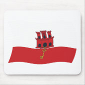 Gibraltar Flag Mousepad (Vorne)