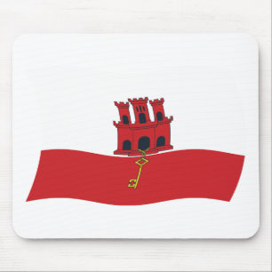 Gibraltar Flag Mousepad