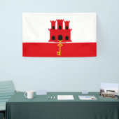 Gibraltar-Flagge Banner (Messeveranstaltung)