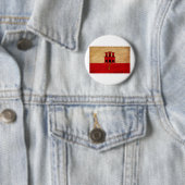 Gibraltar-Flagge Button (Beispiel)