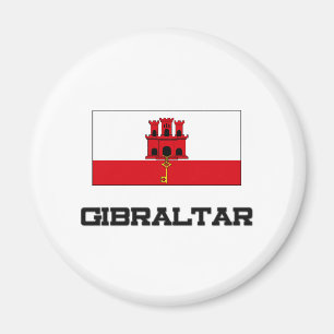Gibraltar-Flagge Magnet