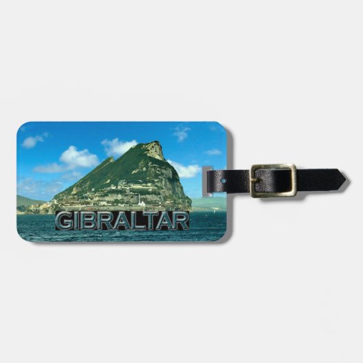 Gibraltar Gepäckanhänger (Vorderseite horizontal)