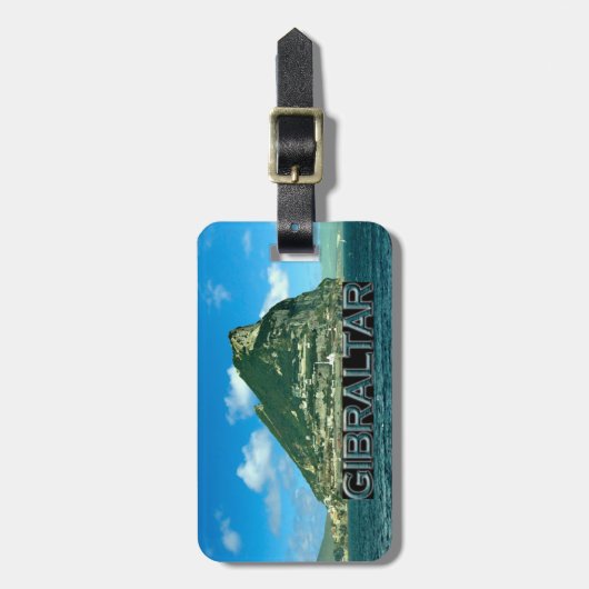 Gibraltar Gepäckanhänger (Vorderseite vertikal)