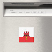 Gibraltar Hochwertige Flagge Magnet (In Situ (Geschirrspüler))