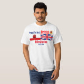 Gibraltar ist stolz auf seinen britischen T - Shir T-Shirt (Vorne ganz)