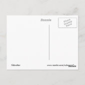 Gibraltar Kabel-Karte Postkarte (Rückseite)