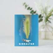 Gibraltar Karte (Stehend Vorderseite)