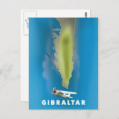 Gibraltar Karte (Vorne/Hinten)