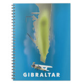 Gibraltar Karte Notizblock (Vorderseite)