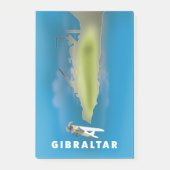 Gibraltar Karte Post-it Klebezettel (Vorderseite)