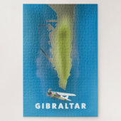 Gibraltar Karte Puzzle (Vertikal)