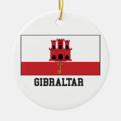 Gibraltar Keramik Ornament (Vorne)