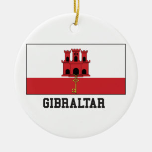 Gibraltar Keramik Ornament