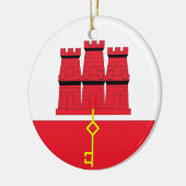 Gibraltar Keramik Ornament (Links)