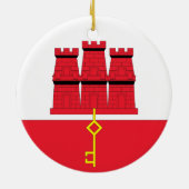 Gibraltar Keramik Ornament (Hinten)