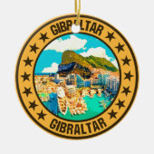 Gibraltar Keramik Ornament (Vorne)