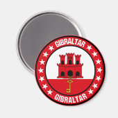 Gibraltar Magnet (Vorderseite/Rückseite)